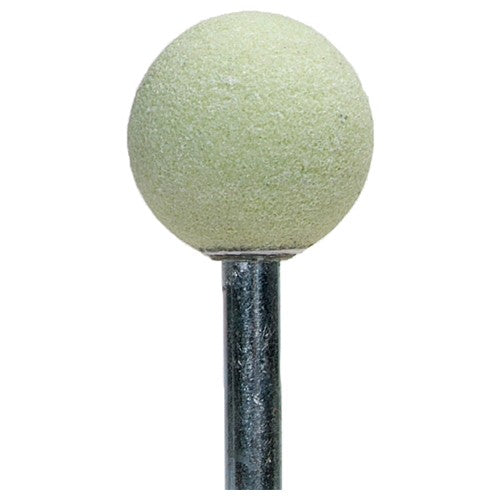 1″ × 1″ 1/4″ Spindle Quantum Mounted Point A25 80 Grit Ceramic Alumina - USA Tool & Supply