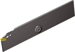Sandvik Coromant - 1.2559" Blade Height, 0.0689" Blade Width, 5.9055" OAL, Right Hand Cut, Single End Indexable Cut-Off Blade - 26mm Max Depth of Cut, QD-NR/L1..C..A Blade, CoroCut QD Series - USA Tool & Supply