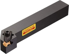 Sandvik Coromant - TLSR/L, Internal or External, Right Hand, 3.17mm Max Depth of Cut, Indexable Grooving Tool Holder - TLG-2125R Insert Compatibility, 9.53mm Shank Height, 9.53mm Shank Width, 152.4mm OAL - USA Tool & Supply
