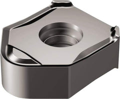 Sandvik Coromant - 345N1305 PW5 Grade 1010 Carbide Milling Insert - TiAlN2 Finish, 5.6mm Thick, 13mm Inscribed Circle - USA Tool & Supply