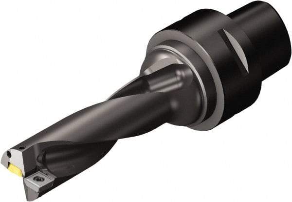 Sandvik Coromant - 53mm Max Drill Depth, 3xD, 17.5mm Diam, Indexable Insert Drill - C5 Coromant Shank - USA Tool & Supply