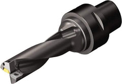 Sandvik Coromant - 57mm Max Drill Depth, 3xD, 19mm Diam, Indexable Insert Drill - C5 Coromant Shank - USA Tool & Supply