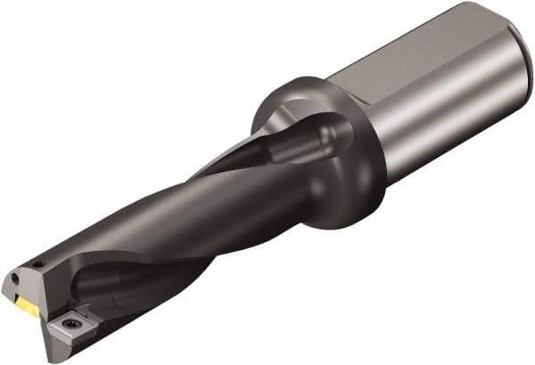 Sandvik Coromant - 180mm Max Drill Depth, 3xD, 60mm Diam, Indexable Insert Drill - 40mm Shank Diam, 40 Cylindrical Shank - USA Tool & Supply