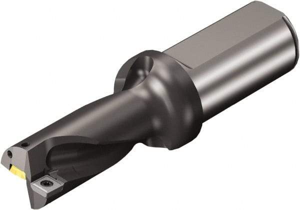 Sandvik Coromant - 82mm Max Drill Depth, 2xD, 41mm Diam, Indexable Insert Drill - 40mm Shank Diam, 40 Cylindrical Shank - USA Tool & Supply