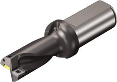 Sandvik Coromant - 122mm Max Drill Depth, 2xD, 61mm Diam, Indexable Insert Drill - 40mm Shank Diam, 40 Cylindrical Shank - USA Tool & Supply