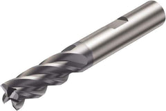 Sandvik Coromant - 2mm, 4 Flute, Solid Carbide, Corner Radius End Mill - 57mm OAL, 37° Helix, Right Hand Flute, 7mm LOC, Right Hand Cut - USA Tool & Supply