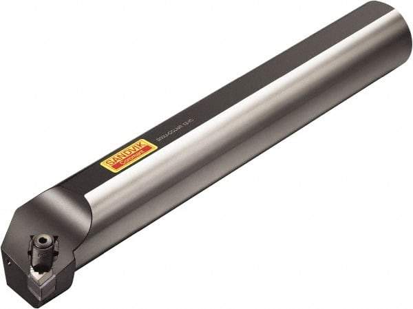 Sandvik Coromant - 70mm Min Bore Diam, 300mm OAL, 40mm Shank Diam, S..CCLNR/L Indexable Boring Bar - CNG 452, CNGN 12 07 08 Insert - USA Tool & Supply