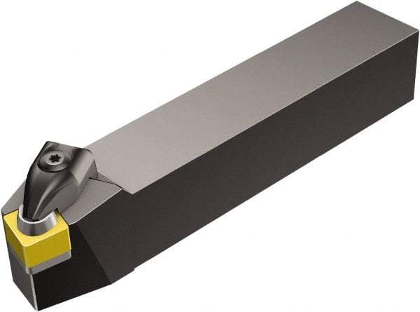 Sandvik Coromant - CSBNR/L-4, Left Hand Cut, 15° Lead Angle, 25mm Shank Height x 25mm Shank Width, Negative Rake Indexable Turning Toolholder - 150mm OAL, SNGN 12 07 08, SNG 452 Insert Compatibility, Series T-Max - USA Tool & Supply