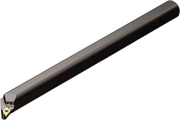 Sandvik Coromant - 32mm Min Bore Diam, 300mm OAL, 25mm Shank Diam, A..SDQCR/L..HP Indexable Boring Bar - DCMT 3(2.5)2, DCMT 11 T3 08 Insert, Screw or Clamp Holding Method - USA Tool & Supply