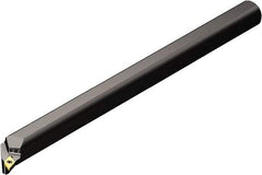 Sandvik Coromant - 25mm Min Bore Diam, 250mm OAL, 20mm Shank Diam, A..SDQCR/L..HP Indexable Boring Bar - DCMT 2(1.5)1, DCMT 07 02 04 Insert, Screw or Clamp Holding Method - USA Tool & Supply