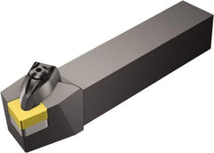 Sandvik Coromant - DSBNR/L, Right Hand Cut, 15° Lead Angle, 32mm Shank Height x 32mm Shank Width, Negative Rake Indexable Turning Toolholder - 170mm OAL, SNMG 19 06 12, SNMG 643 Insert Compatibility, Series T-Max P - USA Tool & Supply