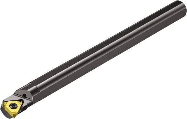 Sandvik Coromant - 25mm Min Bore Diam, 251mm OAL, 20mm Shank Diam, 254R/LKF Indexable Boring Bar - 254LG-22CC.. Insert - USA Tool & Supply
