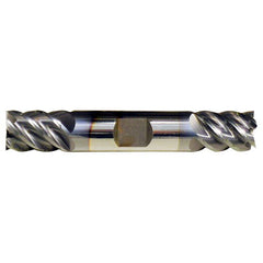 ‎1/8″ × 1/8″ × 1/4″ × 1-1/2″ RHS / RHC Solid Carbide 5-Flute High-Performance End Mill - TiAlN - Exact Industrial Supply
