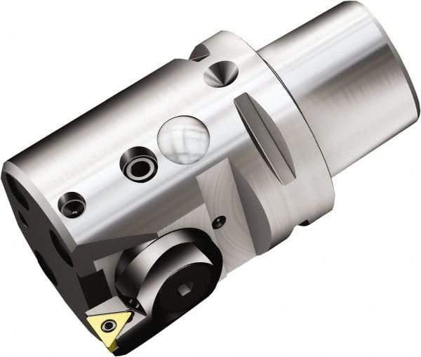 Sandvik Coromant - Right Hand Cut, 77.35mm Min Bore Diam, Size C6 Steel Modular Boring Cutting Unit Head - 3.0709" Max Bore Depth, Through Coolant, Compatible with TCMT 221, TCMT 11 03 04 - USA Tool & Supply