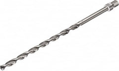 Sandvik Coromant - 9.55mm 135° Solid Carbide Jobber Drill - USA Tool & Supply