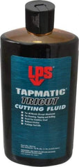 LPS - Tapmatic TriCut, 16 oz Bottle Cutting & Tapping Fluid - Semisynthetic, For Boring, Broaching, Drawing, Drilling, Engraving, Facing, Milling, Reaming, Sawing, Stamping, Tapping, Threading, Turning - USA Tool & Supply