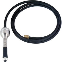 Dynabrade - 3/32" Collet, Straight Handle, Air Straight Die Grinder - 100,000 RPM, Rear Exhaust, 6 CFM, 0.1 hp, 90 psi, 1/4 NPT Inlet - USA Tool & Supply