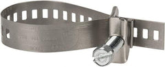 IDEAL TRIDON - SAE Size 20, 11/16 to 1-3/4" Diam, Stainless Steel Double Lock Hose Worm Drive Clamp - Material Grade 301 - USA Tool & Supply