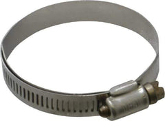 IDEAL TRIDON - SAE Size 36, 1-13/16 to 2-3/4" Diam, Stainless Steel Lined Worm Drive Clamp - Material Grade 316 - USA Tool & Supply