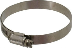 IDEAL TRIDON - SAE Size 44, 2-5/16 to 3-1/4" Diam, Stainless Steel Lined Worm Drive Clamp - Material Grade 316 - USA Tool & Supply