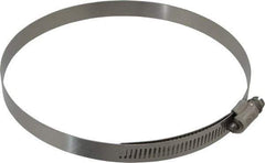 IDEAL TRIDON - SAE Size 88, 5-1/16 to 6" Diam, Stainless Steel Lined Worm Drive Clamp - Material Grade 316 - USA Tool & Supply