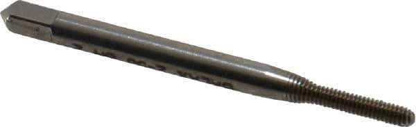 Balax - #2-56 UNC H2 Thread Limit Bottoming Thread Forming Tap - High Speed Steel, Bright Finish, 1-3/4" OAL, 7/16" Thread Length, Right Hand Thread, Series BXB - USA Tool & Supply