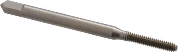 Balax - #3-48 UNC H2 Thread Limit Bottoming Thread Forming Tap - High Speed Steel, Bright Finish, 1-13/16" OAL, 1/2" Thread Length, Right Hand Thread, Series BXB - USA Tool & Supply