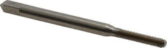 Balax - #3-56 UNF H4 Thread Limit Bottoming Thread Forming Tap - High Speed Steel, Bright Finish, 1-13/16" OAL, 1/2" Thread Length, Right Hand Thread, Series BXB - USA Tool & Supply