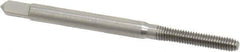 Balax - #4-48 UNF H3 Thread Limit Bottoming Thread Forming Tap - High Speed Steel, Bright Finish, 1-7/8" OAL, 9/16" Thread Length, Right Hand Thread, Series BXB - Exact Industrial Supply