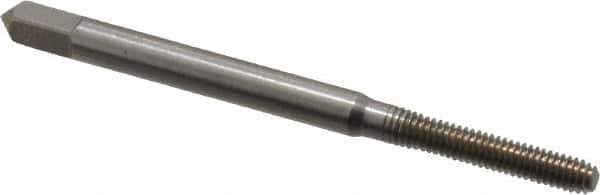 Balax - #4-48 UNF H4 Thread Limit Bottoming Thread Forming Tap - High Speed Steel, Bright Finish, 1-7/8" OAL, 9/16" Thread Length, Right Hand Thread, Series BXB - USA Tool & Supply