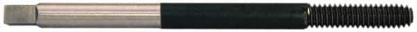 Balax - 5/16-18 UNC H9 Bright Finish High Speed Steel Thread Forming Extension Tap - Bottoming Chamfer, 6" OAL, 1-1/8" Thread Length, 2B Class of Fit, Series BXEXT - USA Tool & Supply