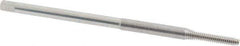 Balax - #4-40 UNC H3 Bright Finish High Speed Steel Thread Forming Extension Tap - Bottoming Chamfer, 3" OAL, 9/16" Thread Length, 3B Class of Fit, Series BXEXT - Exact Industrial Supply