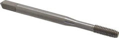 Balax - M4x0.70 Metric Coarse D7 Thread Limit Bottoming Thread Forming Tap - High Speed Steel, Bright Finish, 2-1/8" OAL, 3/4" Thread Length, Right Hand Thread, Series BXMB - USA Tool & Supply