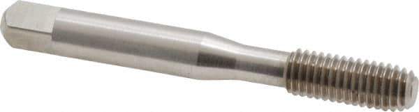 Balax - M8x1.25 Metric Coarse D10 Thread Limit Bottoming Thread Forming Tap - High Speed Steel, Bright Finish, 2-23/32" OAL, 1-1/8" Thread Length, Right Hand Thread, Series BXMB - USA Tool & Supply