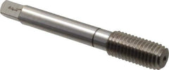 Balax - M12x1.75 Metric Coarse D6 Thread Limit Bottoming Thread Forming Tap - High Speed Steel, Bright Finish, 3-3/8" OAL, 1" Thread Length, Right Hand Thread, Series BXMB - USA Tool & Supply