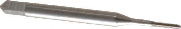 Balax - #00-90 UNC H2 Thread Limit Bottoming Thread Forming Tap - High Speed Steel, Bright Finish, 1-5/8" OAL, 1/4" Thread Length, Right Hand Thread, Series BXMIN - USA Tool & Supply