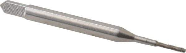 Balax - M1.1x0.25 Metric Coarse H2 Thread Limit Bottoming Thread Forming Tap - High Speed Steel, Bright Finish, 1-5/8" OAL, 1/4" Thread Length, Right Hand Thread, Series BXMIN - Exact Industrial Supply
