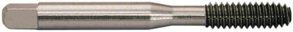 Balax - M8x1.25 Metric Coarse, D6, Bottoming Chamfer, Bright Finish, High Speed Steel Thread Forming STI Taps - 2-15/16" OAL, 0.318" Shank Diam, 1-1/4" Thread Length, 0.286" Square Size, 7/16" Square Length, Series BXMSTI - Exact Industrial Supply