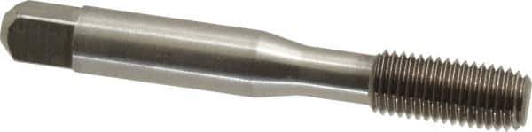 Balax - M8x1.25 Metric Coarse, D5, Bottoming Chamfer, Bright Finish, High Speed Steel Thread Forming STI Taps - 2-15/16" OAL, 0.318" Shank Diam, 1-1/4" Thread Length, 0.286" Square Size, 7/16" Square Length, Series BXMSTI - USA Tool & Supply