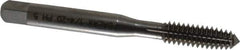 Balax - 1/4-20 UNC H5 Thread Limit Plug Thread Forming Tap - High Speed Steel, Bright Finish, 2-1/2" OAL, 1" Thread Length, Right Hand Thread, Series BXP - Exact Industrial Supply