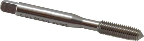 Balax - 1/4-28 UNF H5 Thread Limit Plug Thread Forming Tap - High Speed Steel, Bright Finish, 2-1/2" OAL, 1" Thread Length, Right Hand Thread, Series BXP - USA Tool & Supply