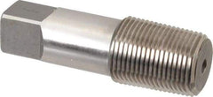 Balax - 3/4-14 NPT, Bright Finish, High Speed Steel, Thread Forming Pipe Tap - 3-1/4 Inch Overall Length, 1-3/8 Inch Thread Length, 29/32 Inch Shank Diameter, 11/16 Inch Square Length, 0.679 Inch Square Size, Series BXPT - USA Tool & Supply