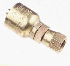 Parker - 3/4 Thread Hydraulic Hose Fitting - -16 Hose Size, 1" Hose Diam - USA Tool & Supply