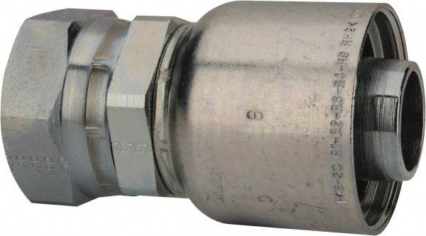 Parker - 1-1/4 Thread Hydraulic Hose Fitting - -20 Hose Size, 1 1/4" Hose Diam - USA Tool & Supply