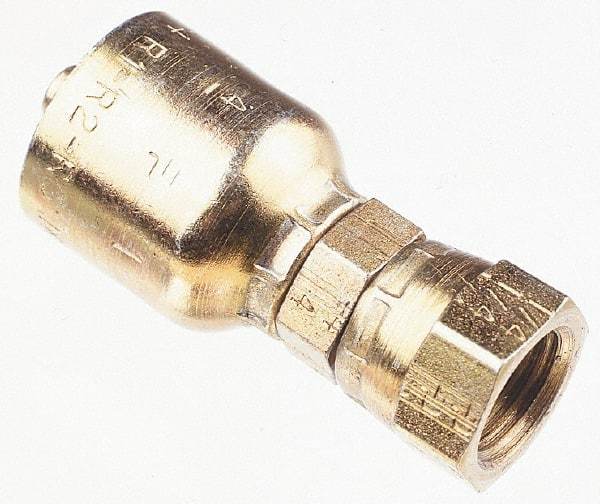 Parker - 1 Thread Hydraulic Hose Fitting - -16 Hose Size, 1" Hose Diam - USA Tool & Supply