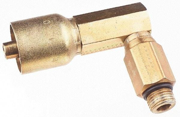 Parker - 1/2 Thread Hydraulic Hose Fitting - -8 Hose Size, 1/2" Hose Diam - USA Tool & Supply