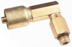 Parker - 1/2 Thread Hydraulic Hose Fitting - -8 Hose Size, 1/2" Hose Diam - USA Tool & Supply