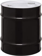 Made in USA - 10 Gallon Cylindrical Carbon Steel Tight Head Drum - 17" High x 14" Diam - USA Tool & Supply