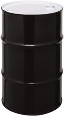 Made in USA - 30 Gallon Cylindrical Carbon Steel Tight Head Drum - 27-1/2" High x 18-1/4" Diam - USA Tool & Supply