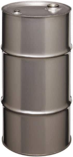 Made in USA - 16 Gallon Cylindrical Stainless Steel Tight Head Drum - 27" High x 14" Diam - USA Tool & Supply